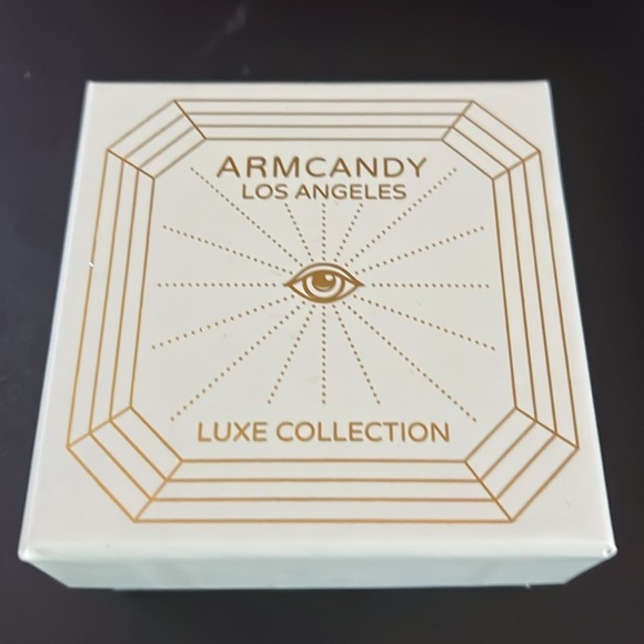 Gold and Blue Minimalist Bracelet Collection - Picture 3 of 3